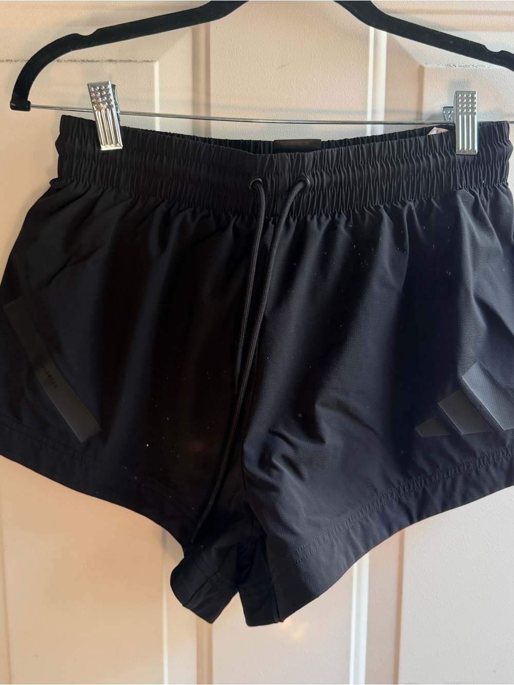 adidas Women's Black Athletic running Shorts size small